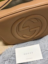GUCCI SOHO Leather Shoulder Bag with Box and Dust Bag