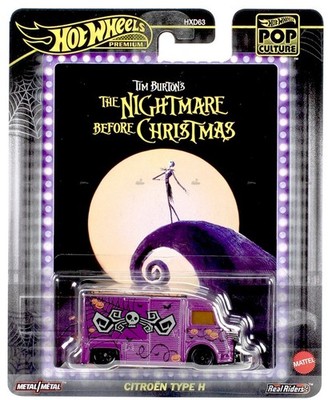 ホットウィール　CITROEN TYPE H ナイトメア Hot Wheels 2025 Pop Culture The Nightmare before Christmas Citroen