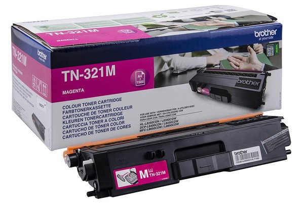 Original Toner Magenta Brother TN-321 M Rot Tn 321M Mfc L8600 L8650 L8850 Cdw-image