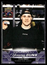 2023-24 Upper Deck Extended Series UD Canvas Young Guns #C388 Tyler Angle RC