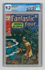 1969 Fantastic Four #90 CGC 9.2 NM  Mole Man Skrulls FF Label