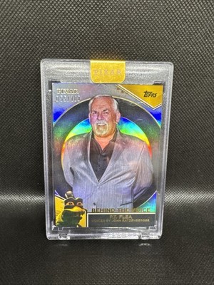 2025 Pixar Gold #BTV-JR PT FLEA John Ratzenberger Behind The Voice /100 Encased