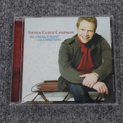 All I Really Want For Christmas by Steven Curtis Chapman Cd 2005 Holiday Santa