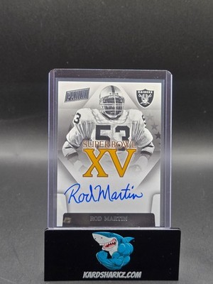 2015 Panini Rod Martin Super Bowl Auto 