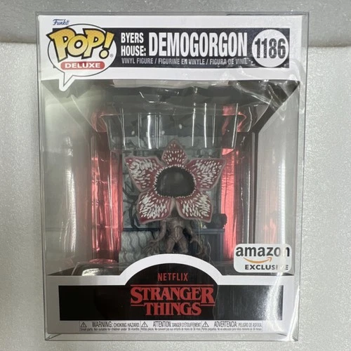 Stranger Things Byers House Demogorgon Funko #1186 Amazon Exclusive w/ Sleeve