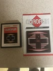 Atari 2600 Quadrun Cartridge And Manual Tested Working Rare Original