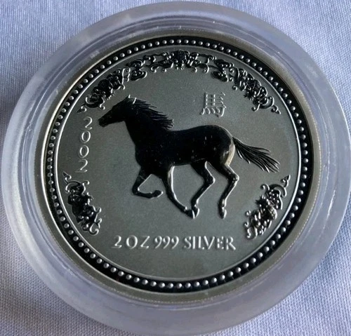 2002 Australian Silver Lunar 1 oz — photo from another recent sale