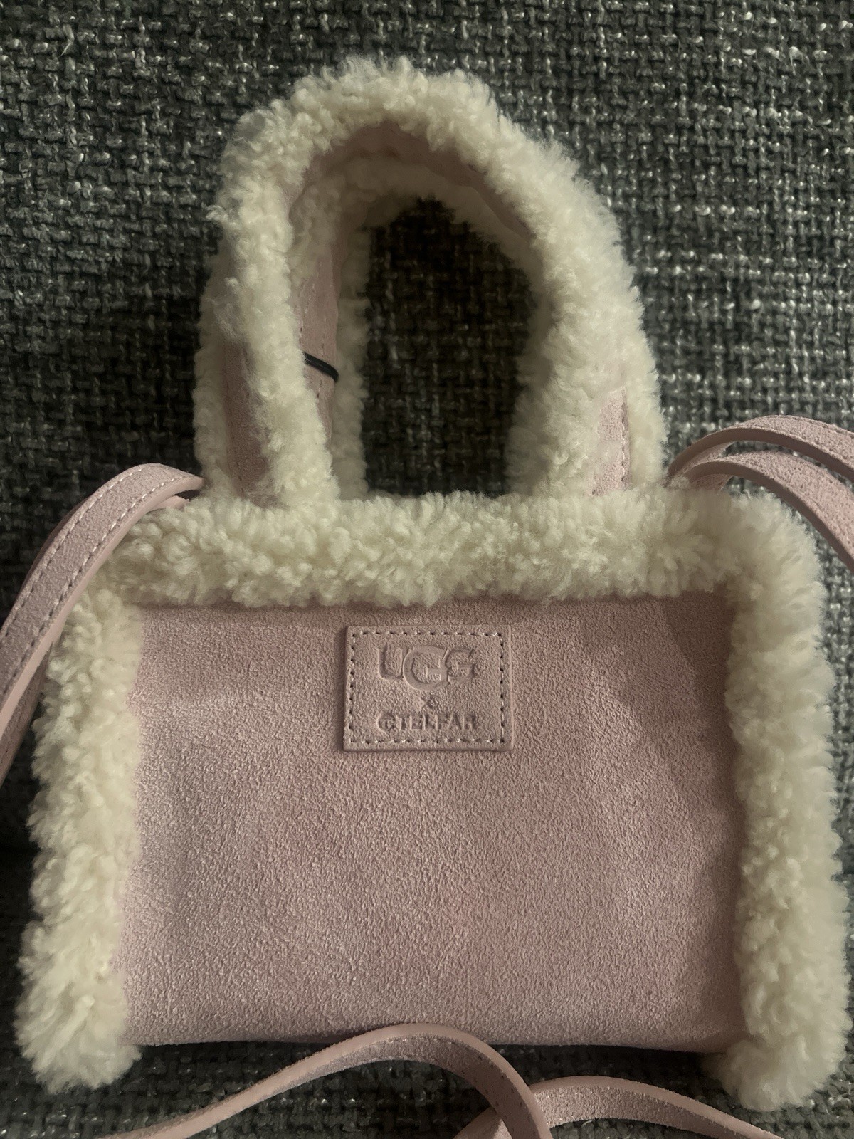 UGG X TELFAR small Shopping Bag - Pink( With Original Dust Bag) image 2