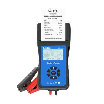Lancol Car Battery Tester with Printer 12V Automotive Load Tester Alternator ...