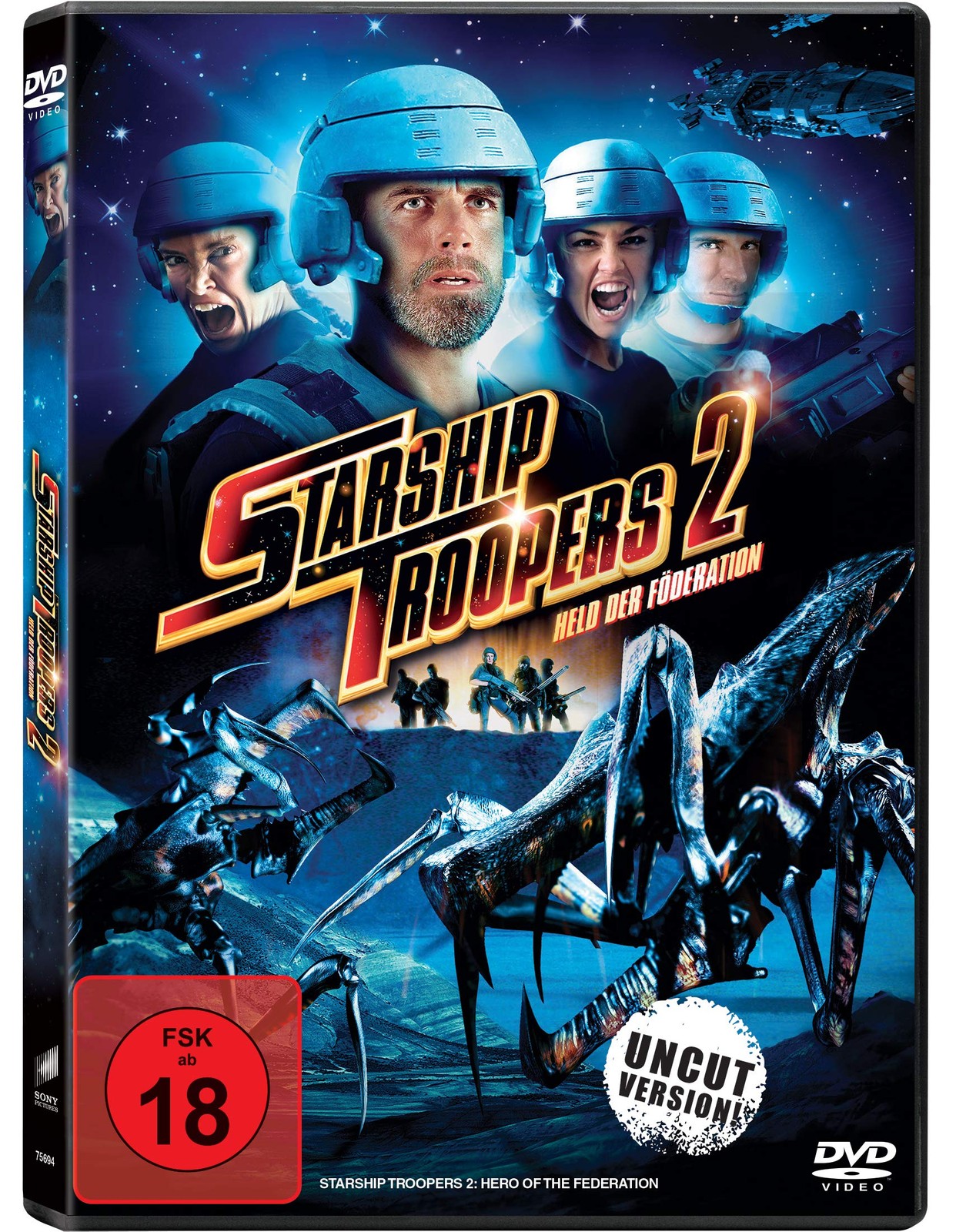 Star Troopers 2 - Held der Föderation - Uncut Version (DVD) Richard Burgi