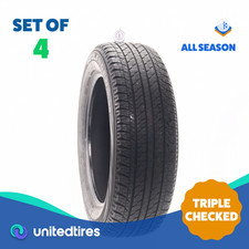 Set Of 4 Used 24560r20 Yokohama Geolandar G96b 107h - 732 Set Of 4 Used 24560r20 Yokohama Geolandar G96b 107h - 732