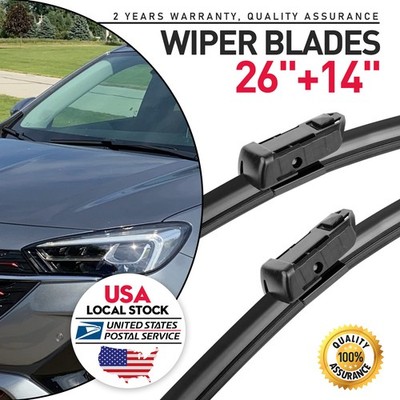 For Chevrolet Trax 2013-2022 26''+14'' Premium Beam Front Wiper Blades (Set of 2)