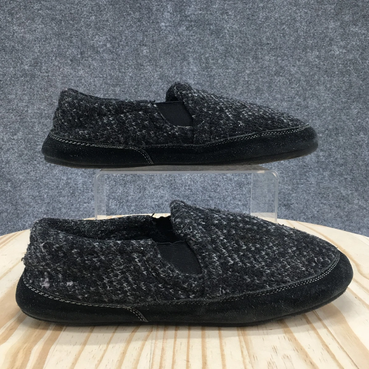 Acorn Casco Engineered Knit Slip On Black Heather Size 10 Men‎ Acorn All Men main image 4