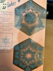 1985 Lasercraft Snowflakes Laser-Cut Acrylic Ornament Sealed Vintage Christmas D — photo 9
