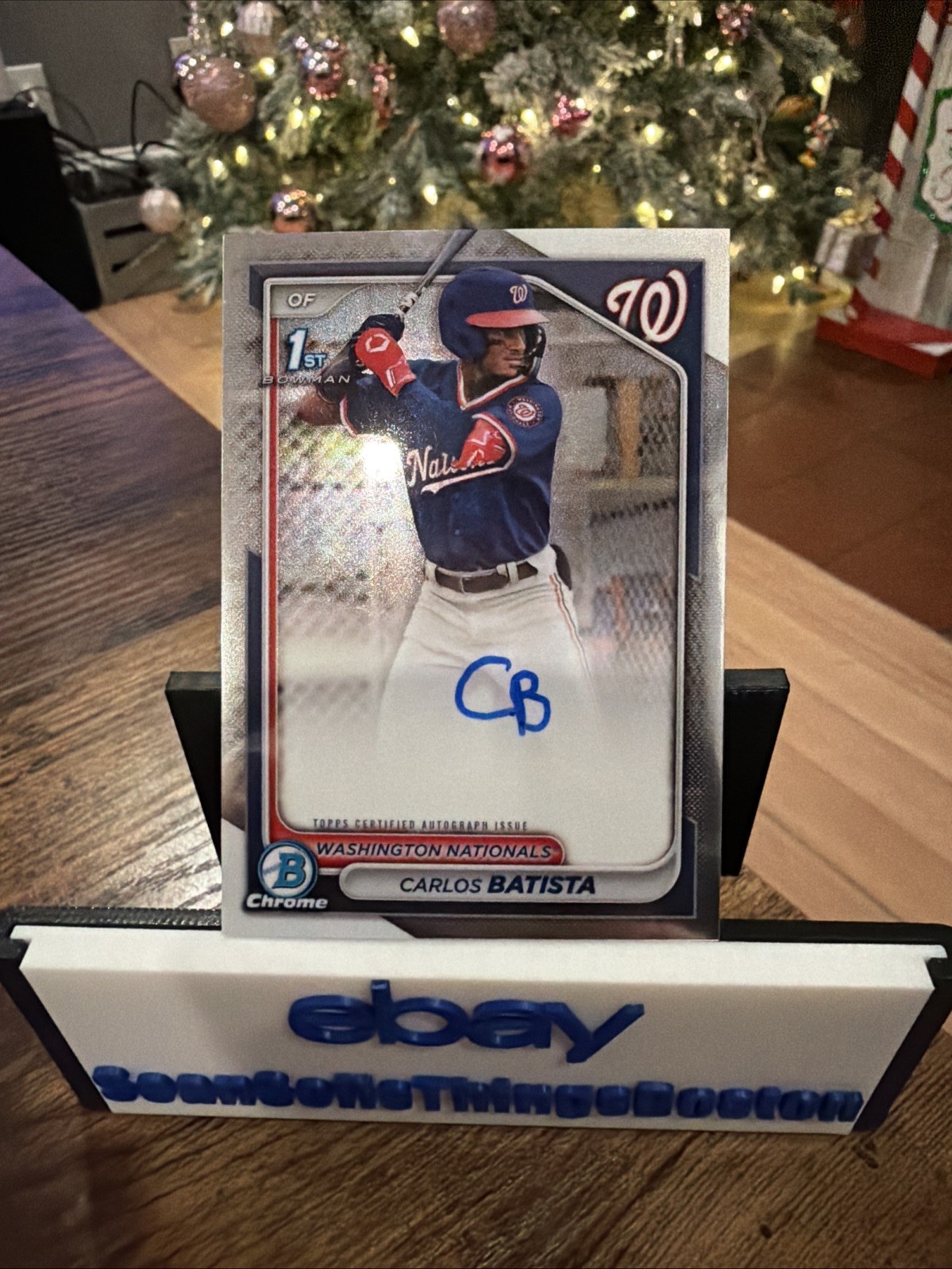 2024 Bowman Chrome - Prospect Autographs Carlos Batista #CPA-CB (AU, RC)