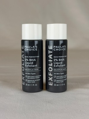 Paula s Choice 2% BHA Liquid Exfoliant Salicylic Acid, 30 Ml- 1 Fl oz - 2 Pack