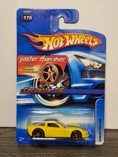 Hot Wheels Corvette C6 Yellow Faster Than Ever FTE #175 1:64 Diecast Sealed NIP