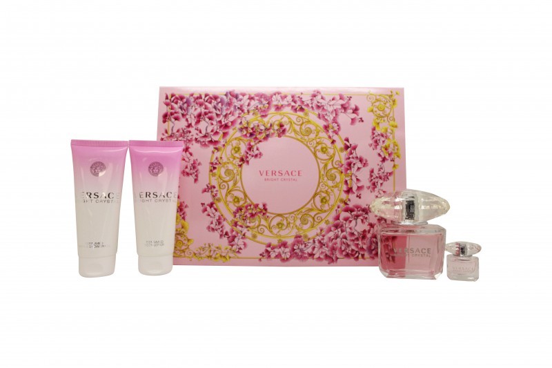 Versace Amber Bright Crystal Gift Set 90Ml Edt + 100Ml Body Lotion + 100Ml Shower Gel + 5Ml Edt - Image 7
