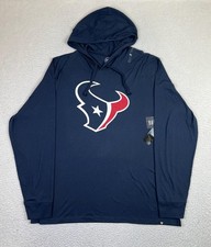 Houston Texans Hoodie Mens 2XL NFL Football Long Sleeve Pullover Lightweight