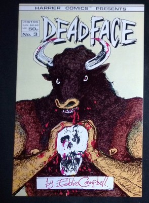 Dead Face #3 Harrier Comics Eddie Campbell VF