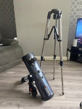 Celestron AstroMaster 130EQ Newtonian Reflector Telescope & Tripod - Collection