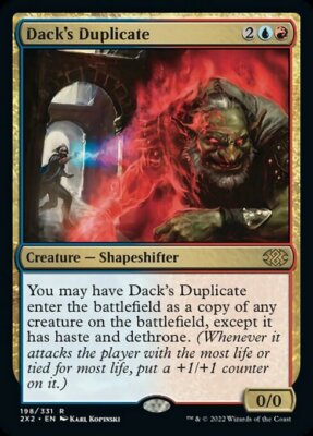 1 x Dack's Duplicate - NM Eng MTG - Double Masters 2022