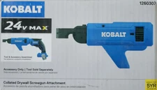 ~New Kobalt Collated Drywall Screw gun Attachment for Brushless Fastener 24V