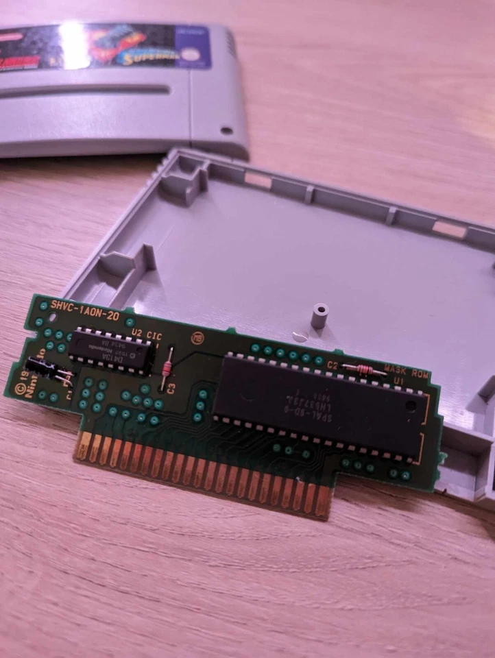 Super Nintendo (SNES) The Death and Return of Superman English UKV PAL Cart Only - Image 3 of 3