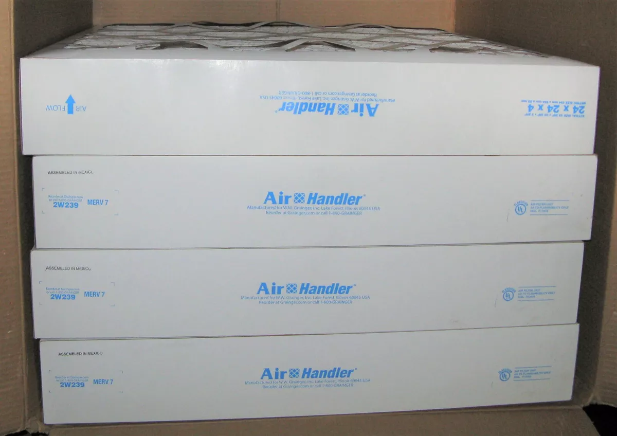 4 Pleated Air Filters 24