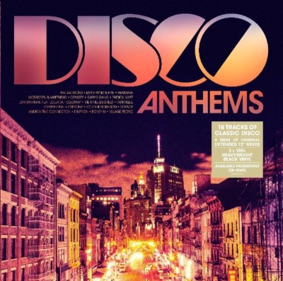 DISCO ANTHEMS 18 EXTENDED VERSIONS (BONEY M.,VILLAGE PEOPLE,...) 3 VINYL LP NEU