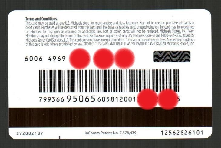 MICHAELS Made By You ( 2020 ) Gift Card ( $0 ) | eBay