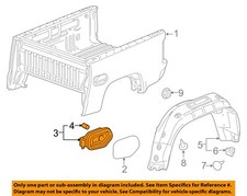 GM OEM 16-22 Canyon,Colorado Pick Up Box Box Assembly-Fuel Pocket 23505173