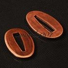 2 pieces Red Copper Seppa for all Japanese Samurai Sword Katana Wakizashi Tanto