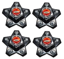 NEW 1982-1987 Chevy EL CAMINO MALIBU 14" Rally Wheel Center Hub Cap SET