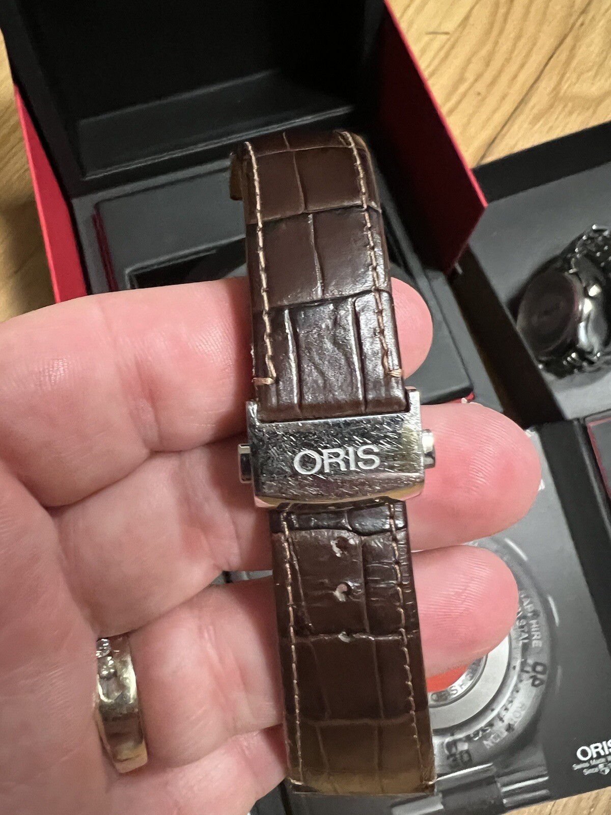 Oris Atelier Pointer Day Small Second Big Crown W… - image 9