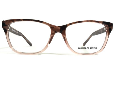 Michael Kors Eyeglasses Frames MK4044 3251 Bree Pink Tortoise Square 52-16-135