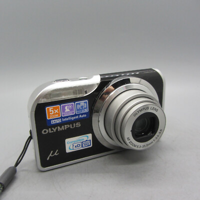 Olympus Digital Camera Mju 5000 12.0MP Black Tested | eBay
