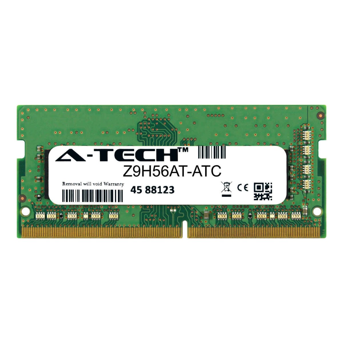 8GB DDR4 2400MHz PC4-19200 SODIMM (HP Z9H56AT Equivalent) Memory