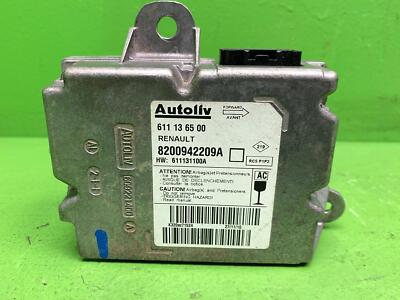 RENAULT MASTER MOVANO Airbagsteuergerät keine Crashdaten 8200942209A 8201448824 10-