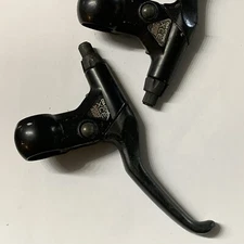 1990's Dia Compe XCE  Brake Levers 22.2 mm Short Stop MTB 3 finger VIA Japan F&R