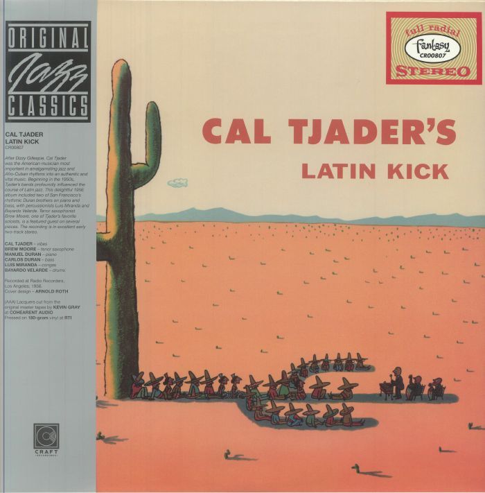 TJADER, Cal - Latin Kick (reissue) - Vinyl (180 gram vinyl LP with obi-strip)