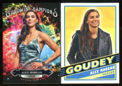 (2) ALEX MORGAN 2020 UD Goodwin Champions Splash of Color GOUDEY | eBay