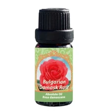 Bulgarian Damask Rose Absolute Oil, 100% Pure Therapeutic Grade (Undiluted Natur