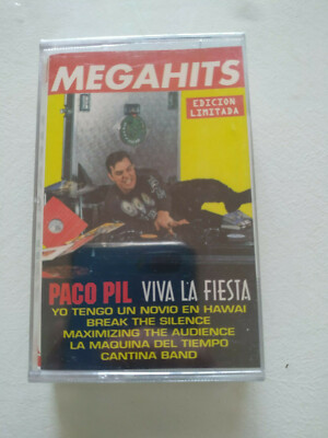Megahits Edicion Limitada Paco Pil Viva la Fiesta - Cinta Tape Cassette Nueva