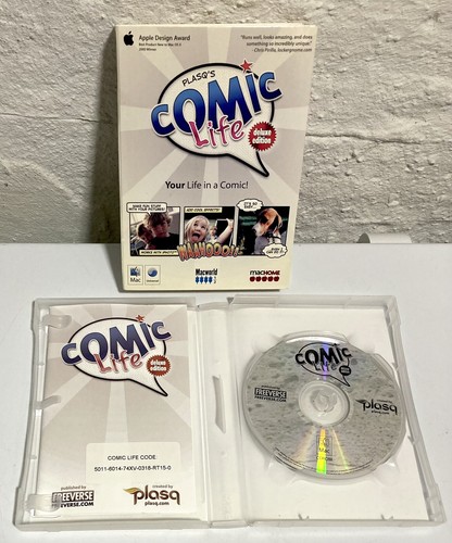 Plasq's Comic Life Deluxe Edition for Mac (Universal), 2006, with Key Code - Afbeelding 7 van 12