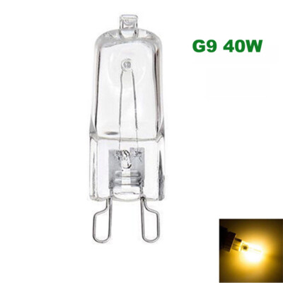 G9 Halogen Bulb 25W/40W/50W/60W Warm Whtie safety filament 220V Replace Led Bulb
