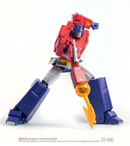 New Pangu Toys PT-01G Commander OptimusPrime Color Ver. 45cm Action Figure - Picture 8 of 11