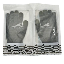 Achiou Winter Knit Gloves Gray Womens Mens Touchscreen Fingertips Grip Palm