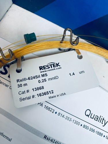 Restek GC Column Rxi-624Sil MS Capillary Column 30 m 0.25 mm ID - Picture 4 of 4