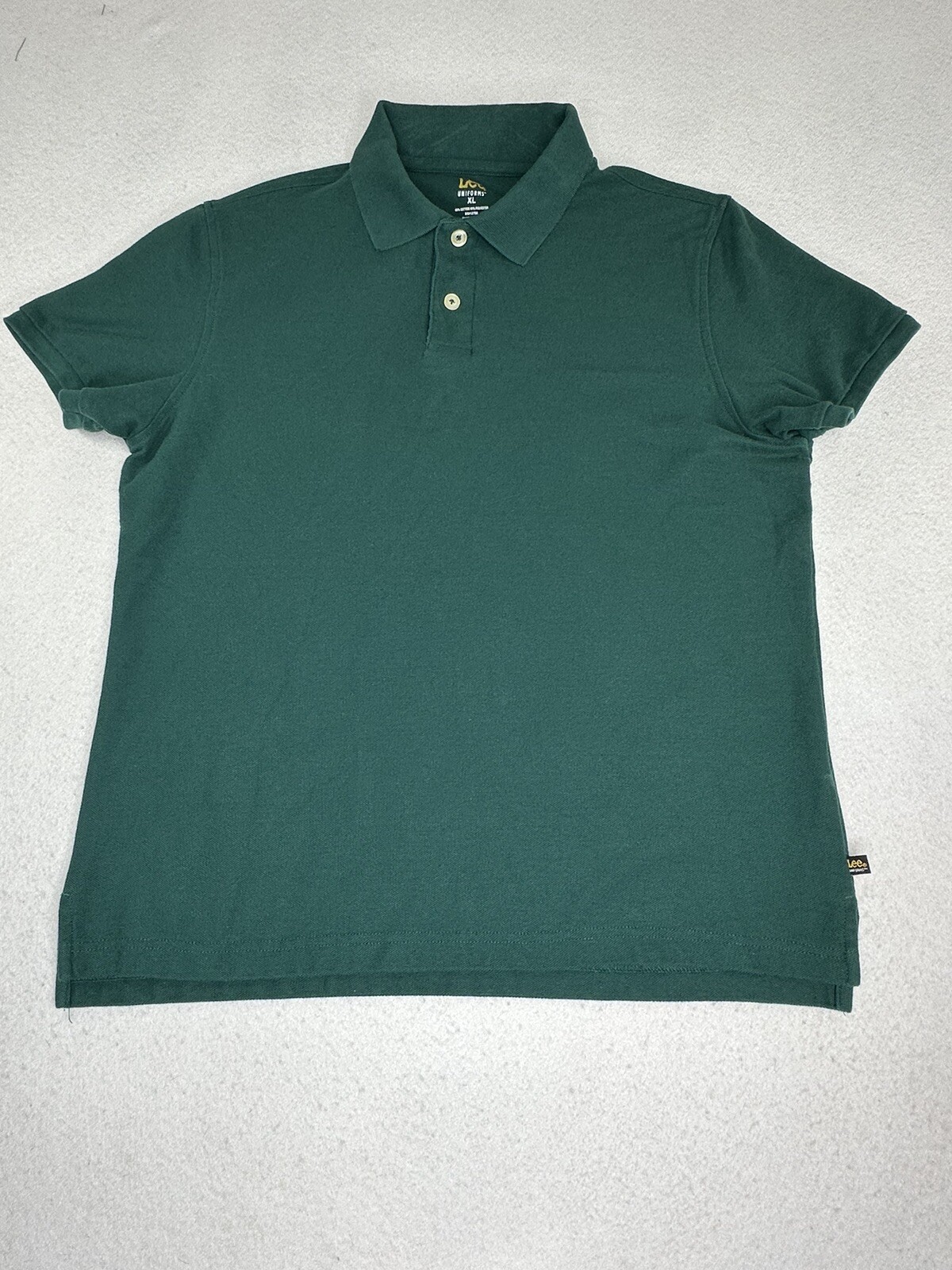 Lee Uniforms Young Men's Polo Shirt Short Sleeve Dark… Gem